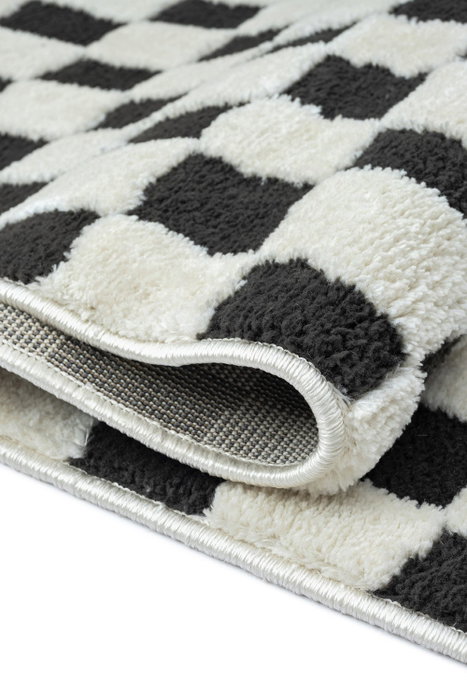 Conceptum Jung 7185 Alfombra Negra 80 x 150 cm